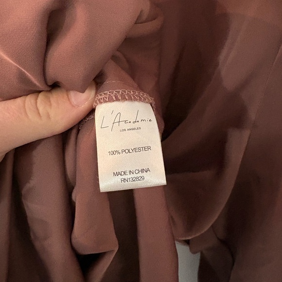 L'Academie Ruffle-Front Blouse - Picture 6 of 7